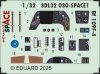 Eduard 3DL32030 Bf 109F-4 SPACE Hobby 2000 / Hasegawa 1/32
